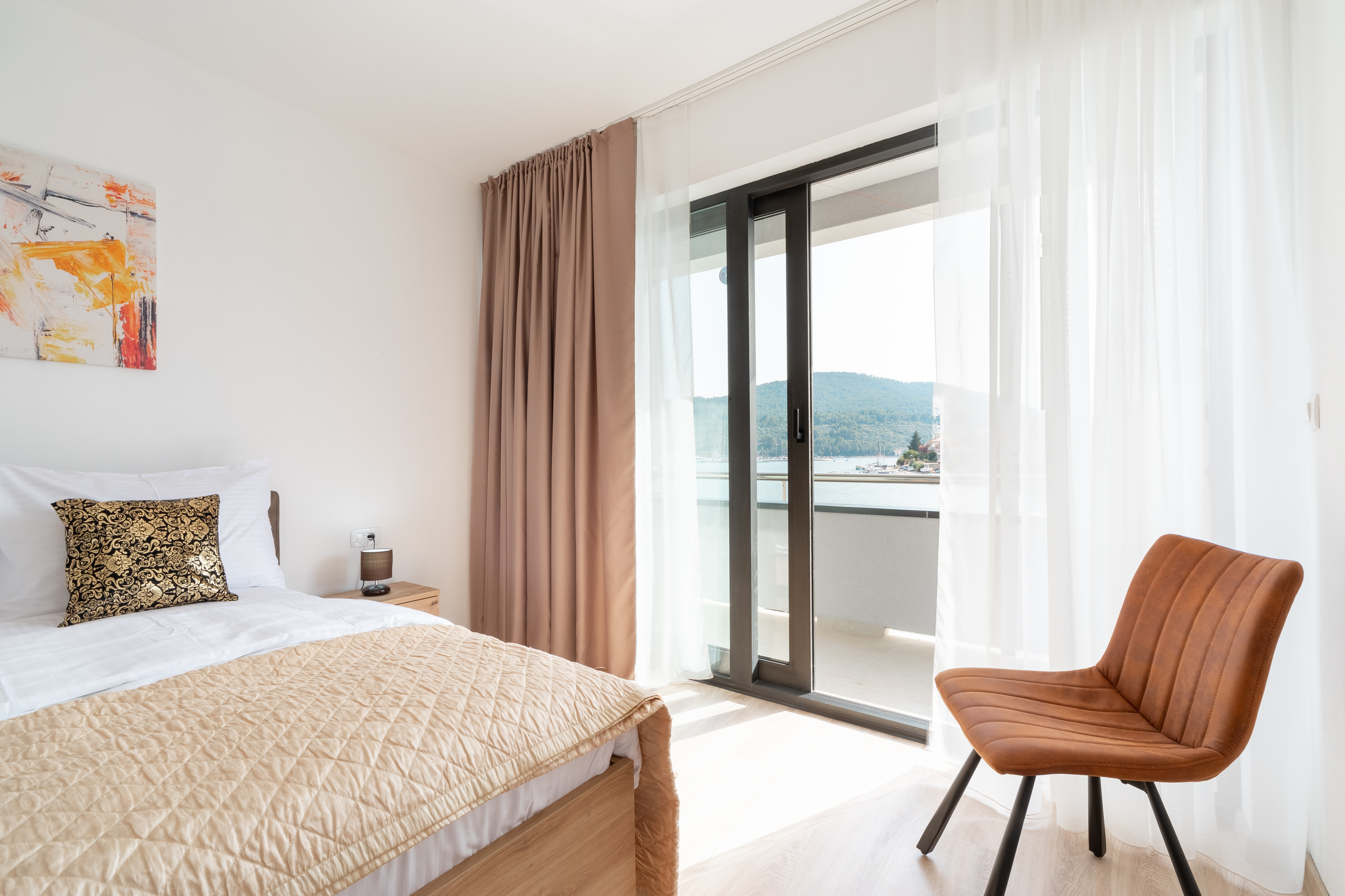One bedroom sea view apartment in Vela Luka Korčula